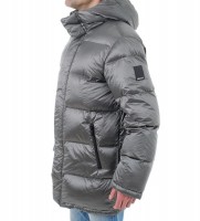  Full Length Puffer Jacket silver -     BOMBABRANDS.RU