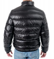   Shiny Puffer jacket black -     BOMBABRANDS.RU