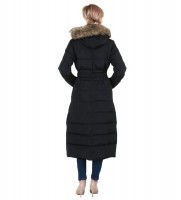 ������ ������� ������ Faux Fur Trim Belted Down Maxi Puffer - �������� ������� ��������� ������ BOMBABRANDS.RU