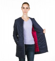  Lily quilted coat navy -     BOMBABRANDS.RU