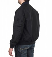   BH1523 Bomber Jacket black -     BOMBABRANDS.RU