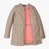  Lily quilted coat beige -     BOMBABRANDS.RU