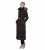    Faux Fur Trim Belted Down Maxi Puffer